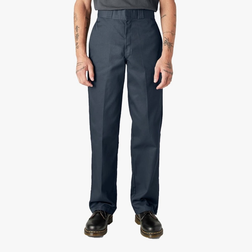 Dickies Men's Navy Chinos Work Pants
